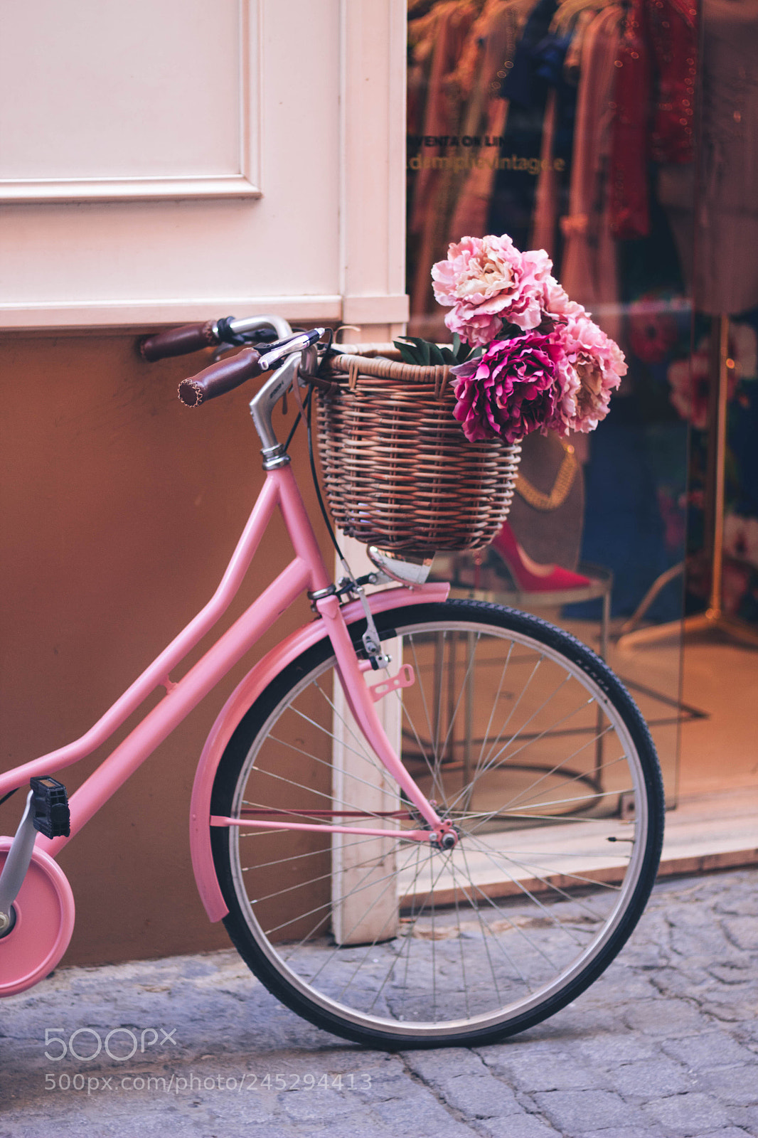 Canon EOS 1300D (EOS Rebel T6 / EOS Kiss X80) sample photo. Pink bike photography