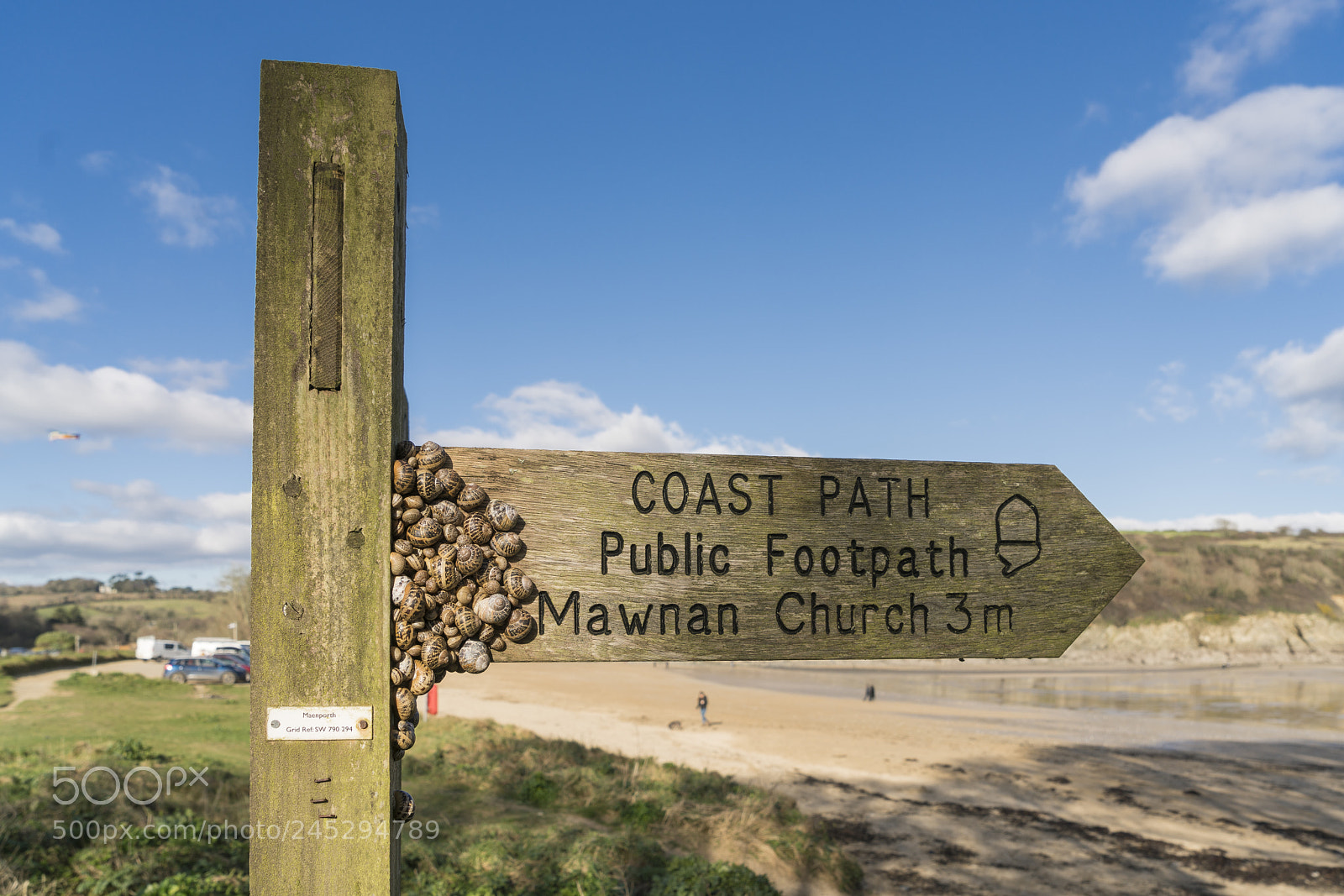 Sony a7R II sample photo. Coastal path sign with photography