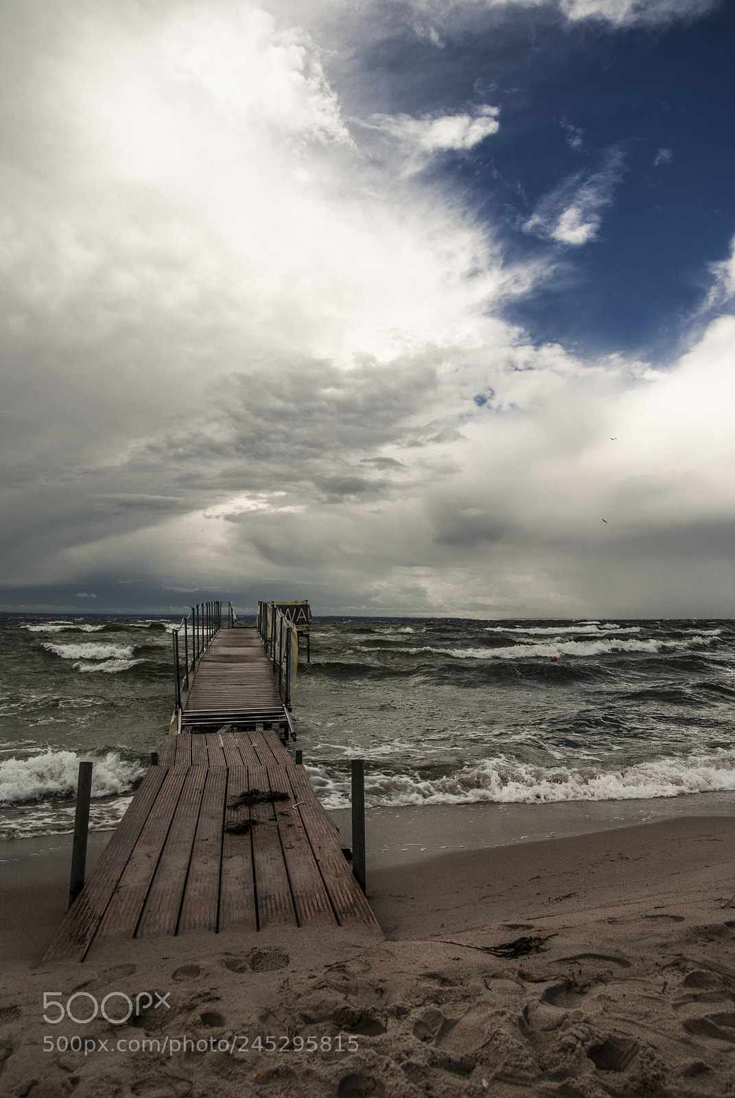Pentax K10D sample photo. Stormy weather photography