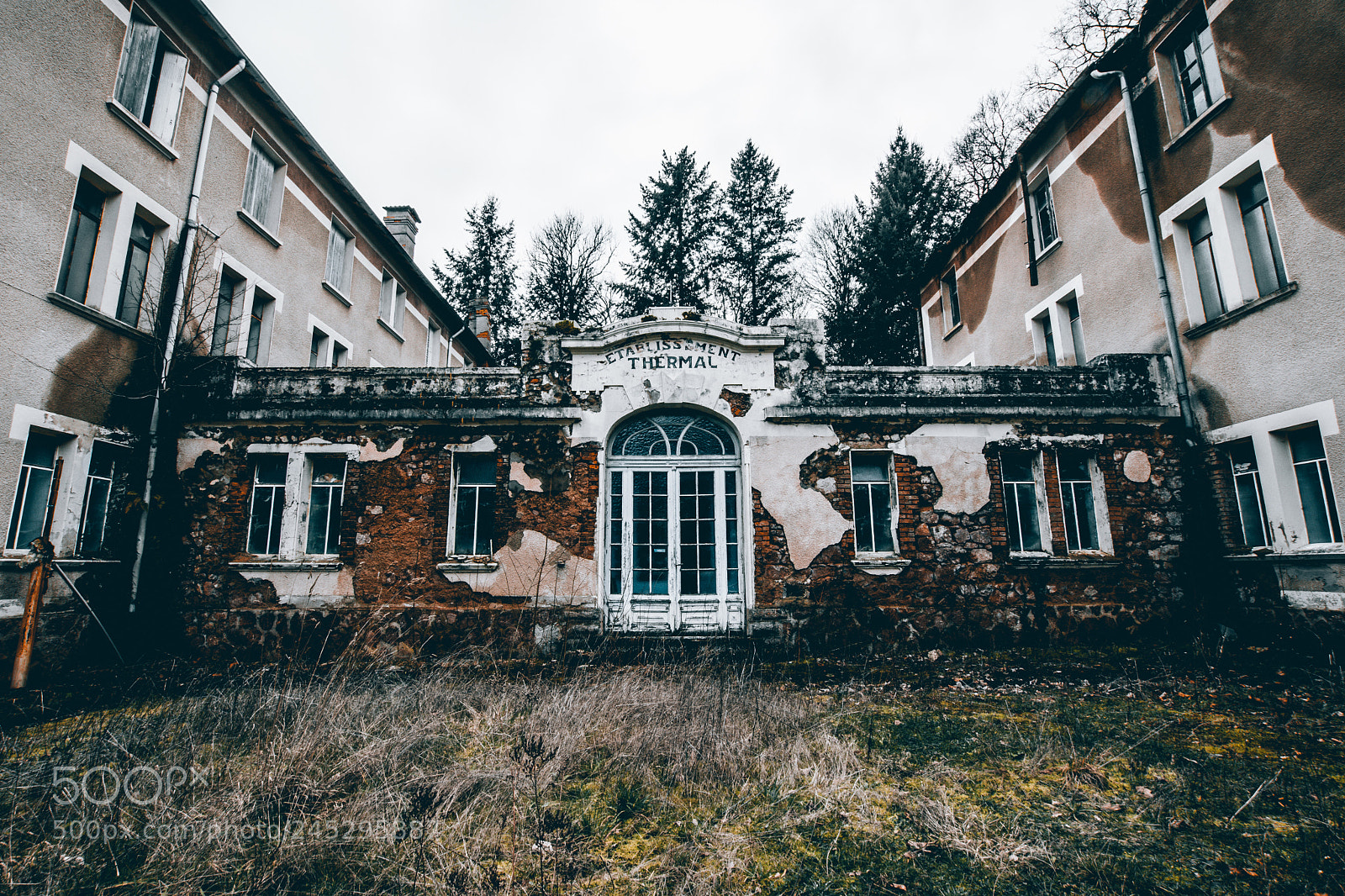 Nikon D7500 sample photo. Therme bleu photography