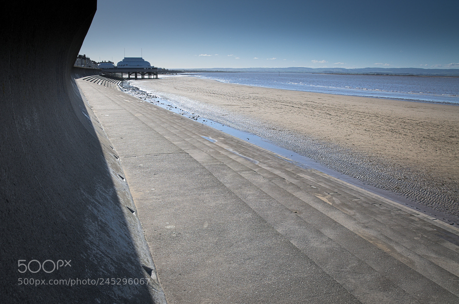Nikon D300 sample photo. A corner of burnham-on-sea photography