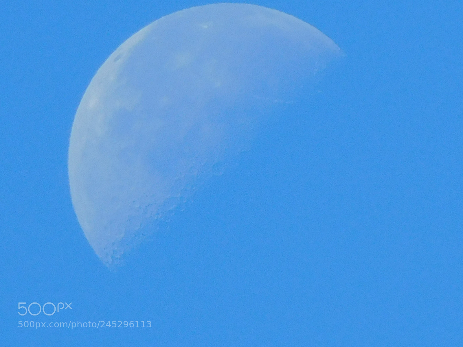 Nikon Coolpix B500 sample photo. Moon in the day photography