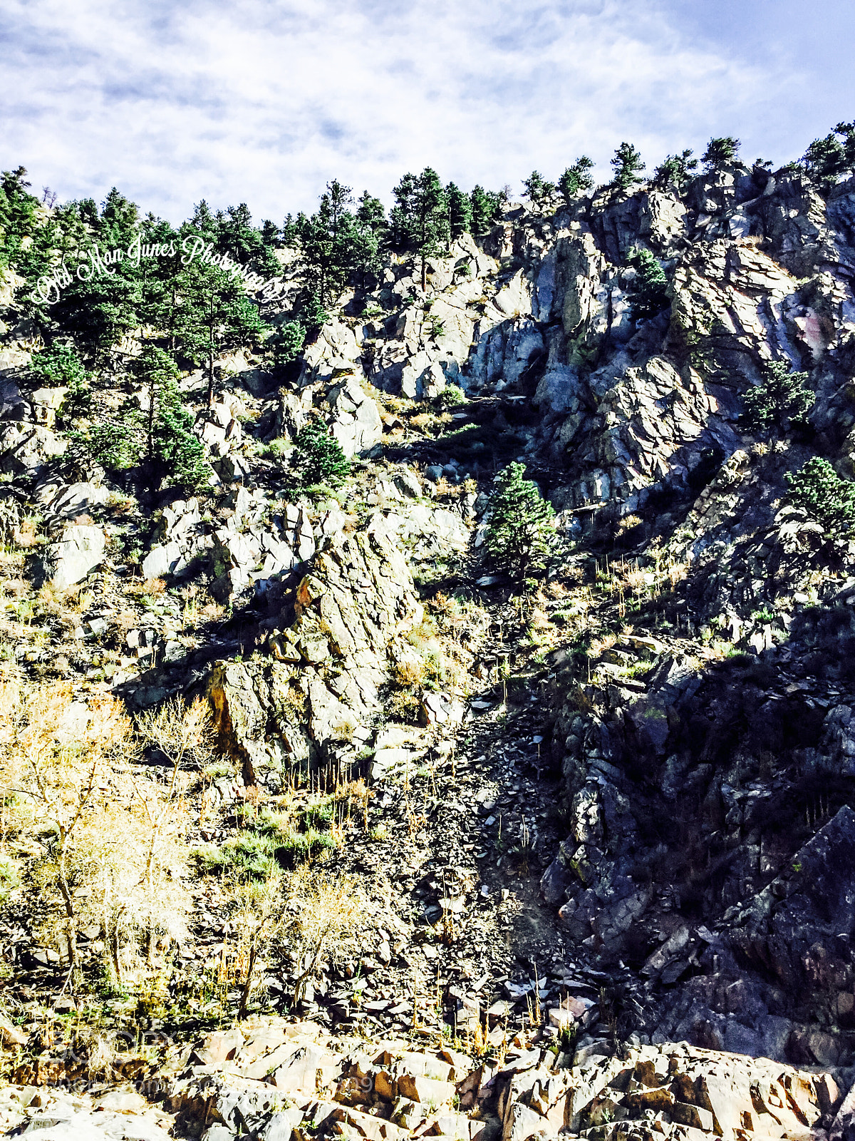 Apple iPad Air 2 sample photo. Colorado rocks photography