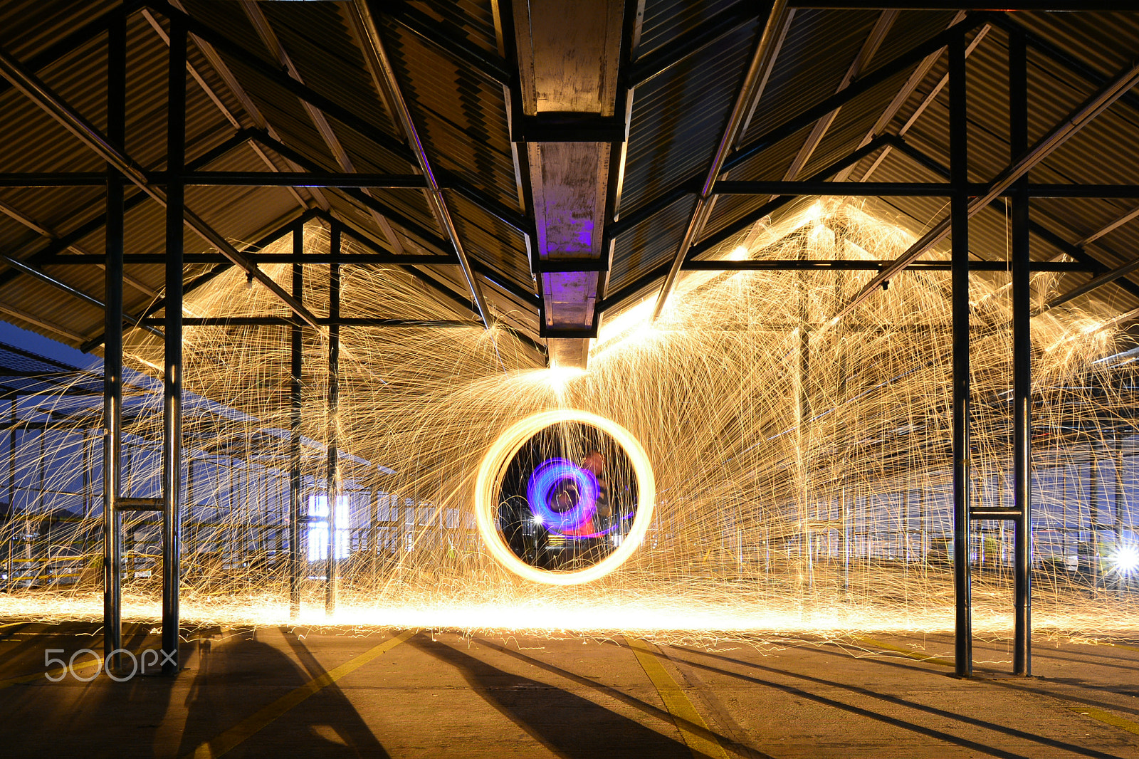 Nikon D7100 sample photo. Circle of fire. photography