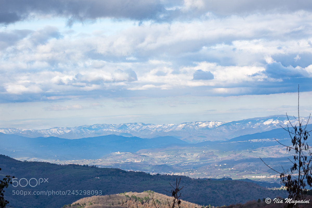 Nikon D7200 sample photo. Snowy mountains photography