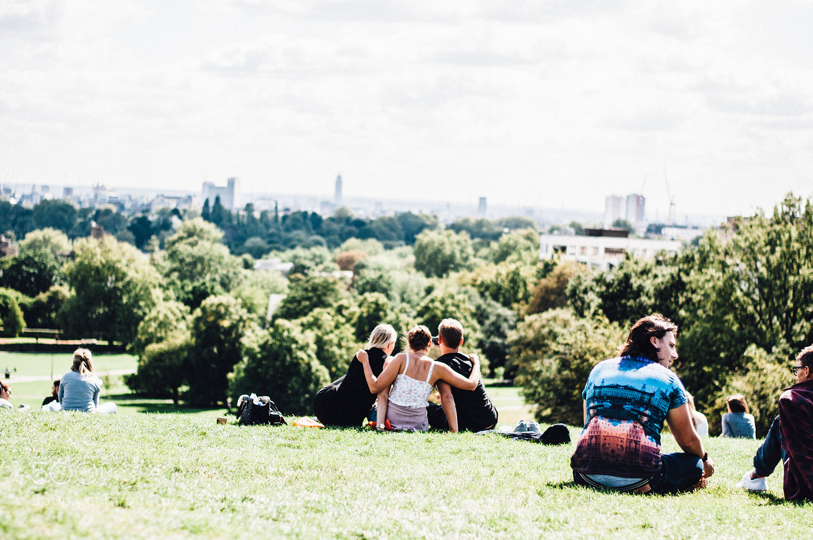 Nikon D90 sample photo. Friends in primrose hill photography