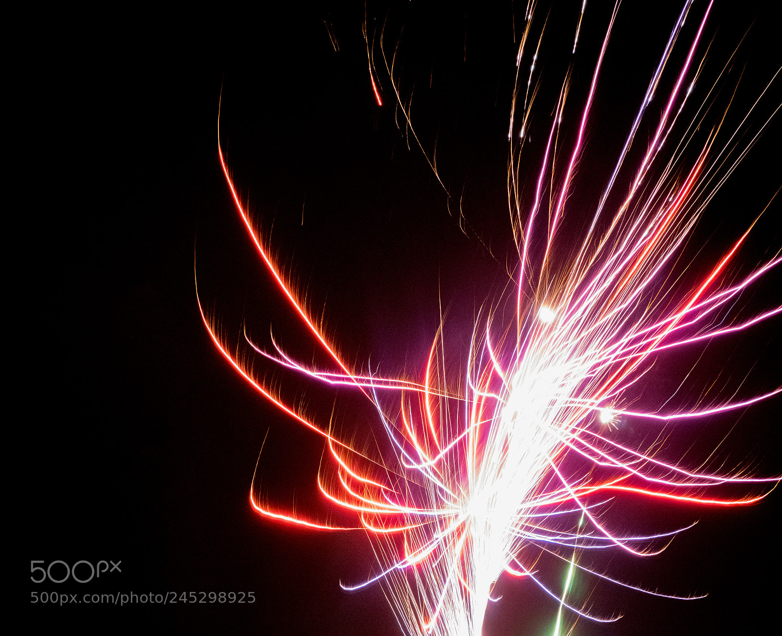 Sony a7 sample photo. Fireworks photography