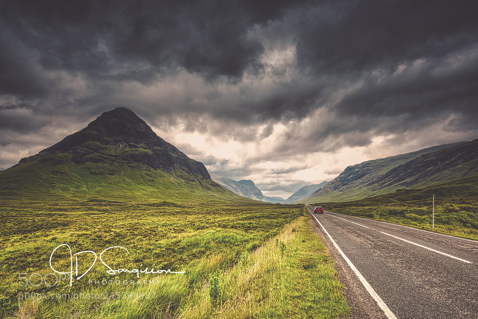 Nikon D810 sample photo. The highland way photography