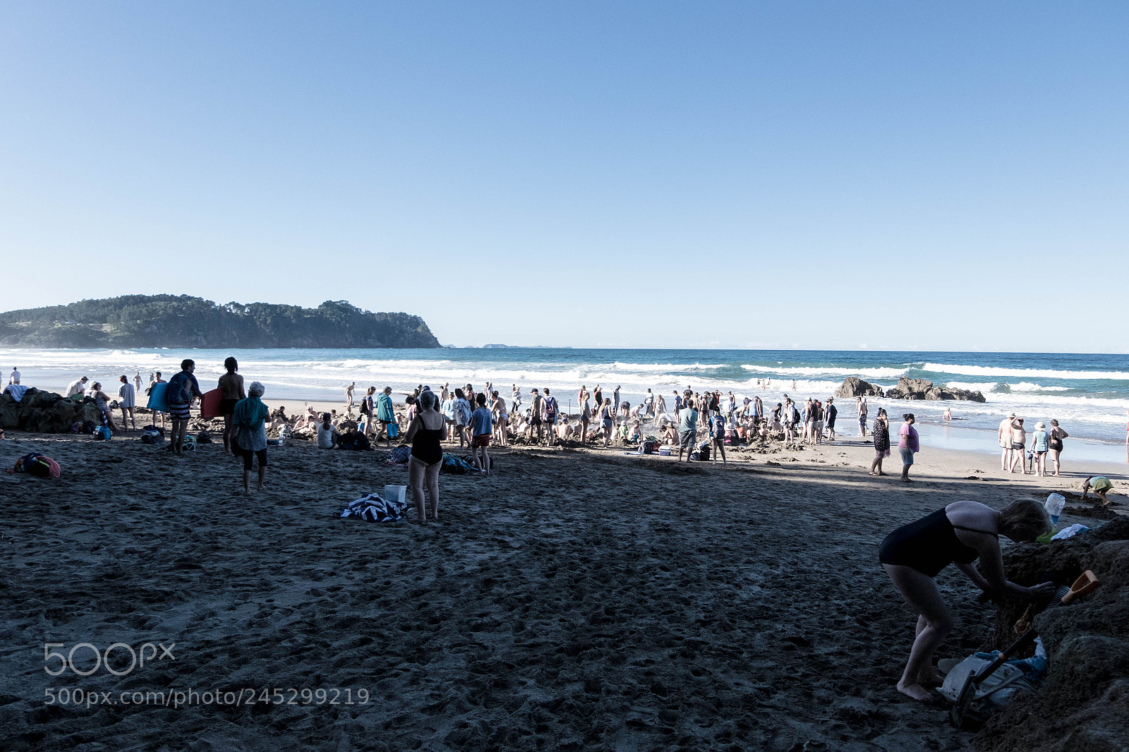Fujifilm X-T10 sample photo. Hot water beach photography