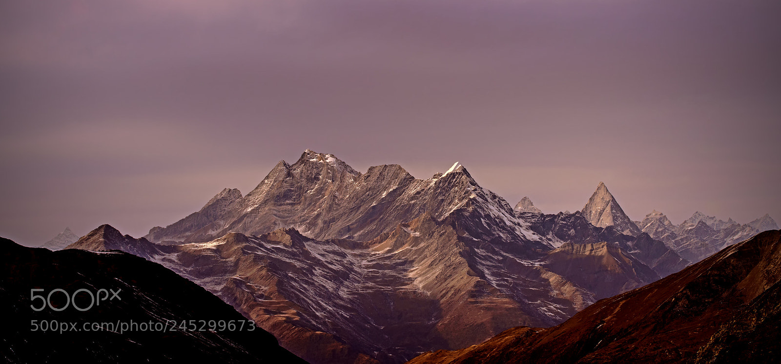 Nikon D800 sample photo. Sunset of mt.four gilrs photography