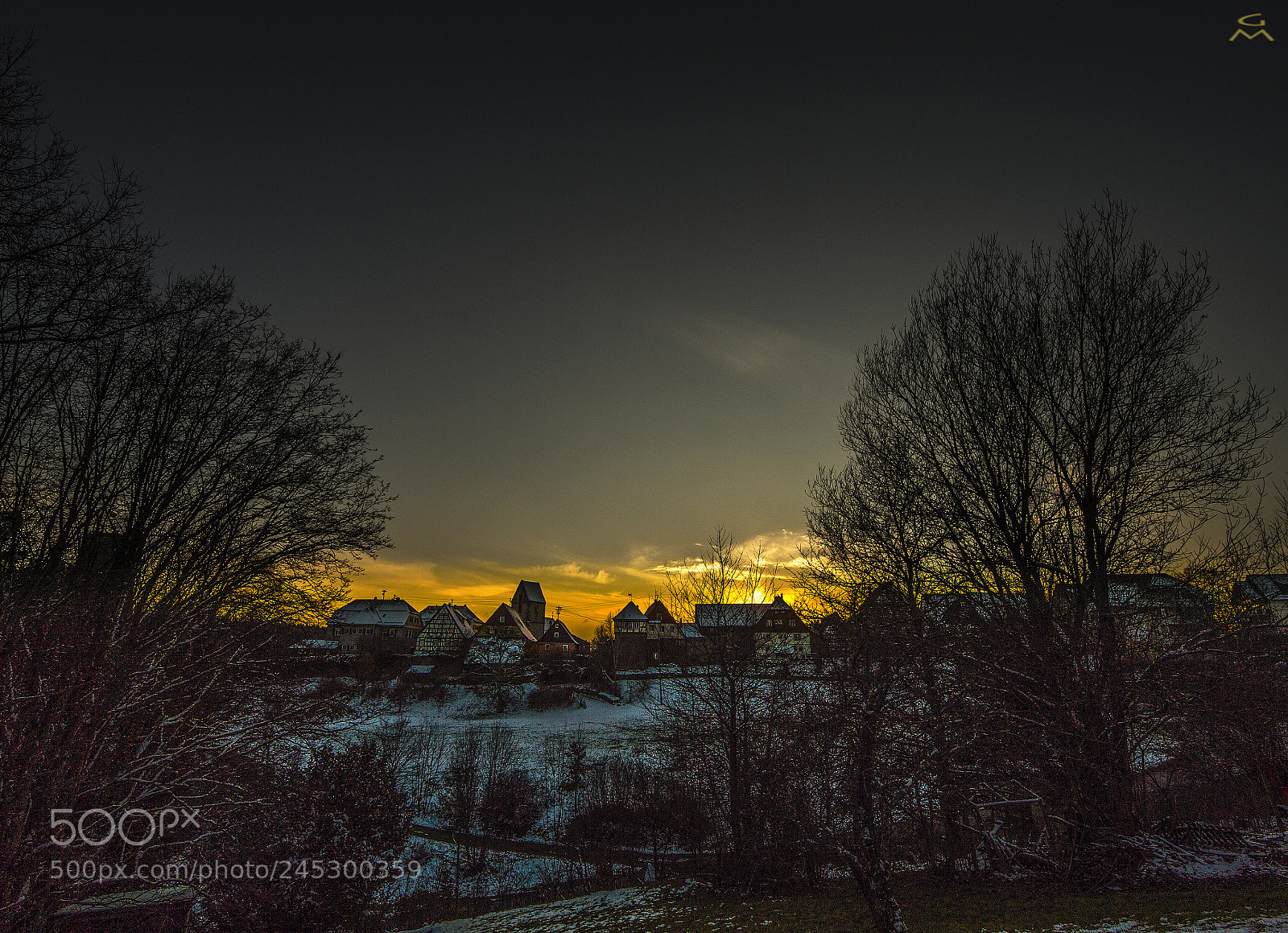 Nikon D4 sample photo. Winter sunset at zavelstein photography