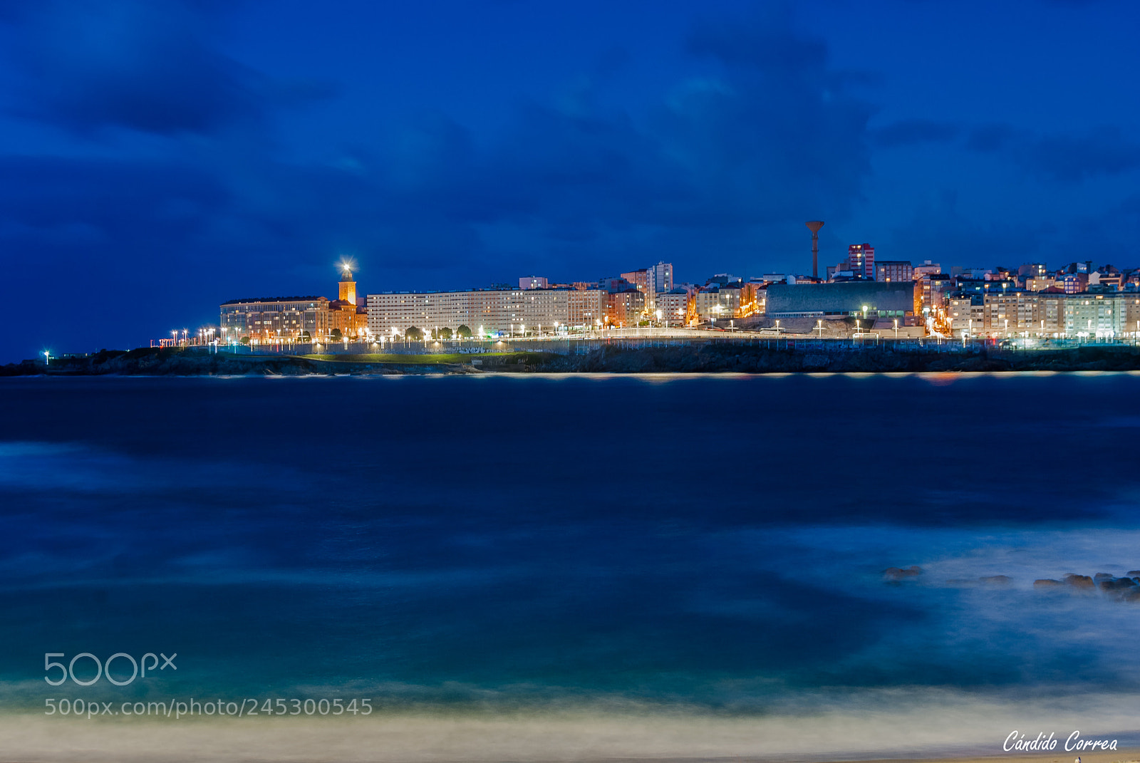 Nikon D3000 sample photo. Bah a de riazor photography
