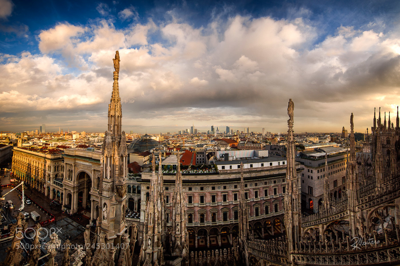 Nikon D810 sample photo. Duomo panoramic photography