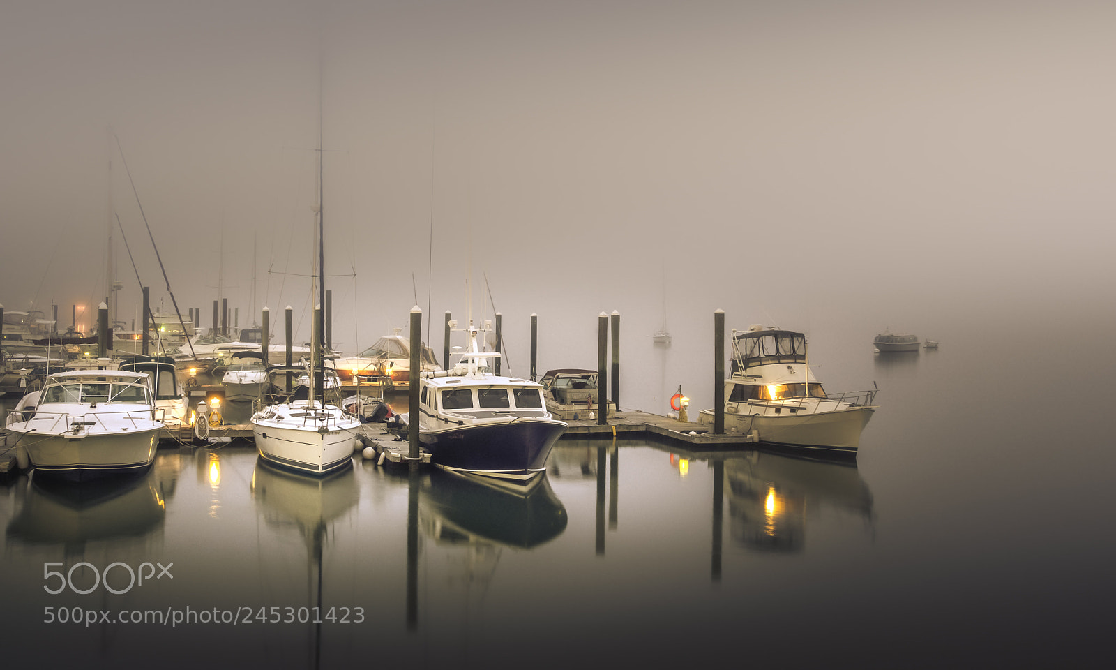 Sony a6300 sample photo. Foggy night photography