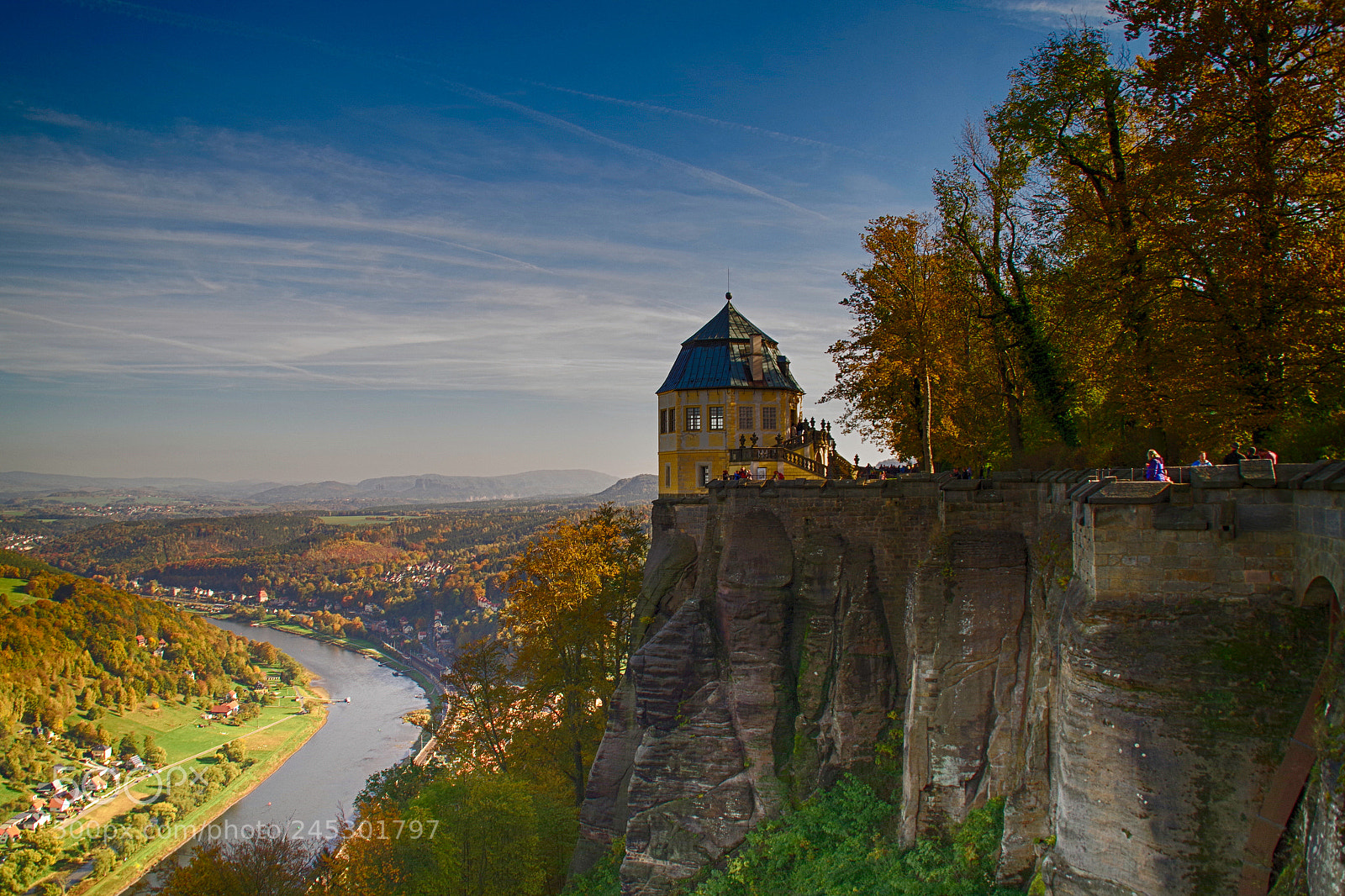Pentax K-S2 sample photo. Königstein fortress photography