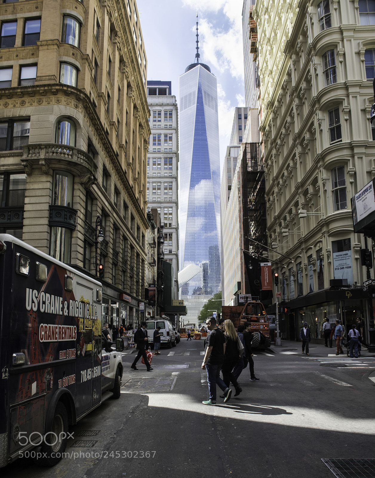 Nikon D810 sample photo. World trade building photography