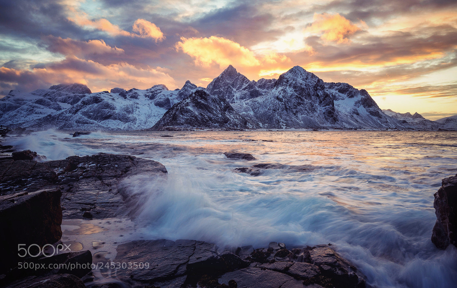 Sony a7R sample photo. Fire and ice photography