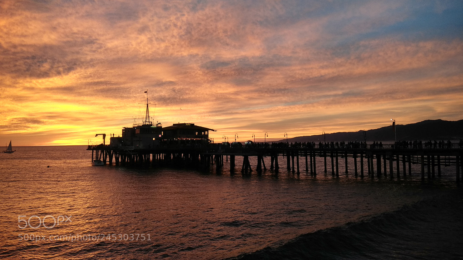 Xiaomi Redmi Note 4 sample photo. Evening in santa monica photography