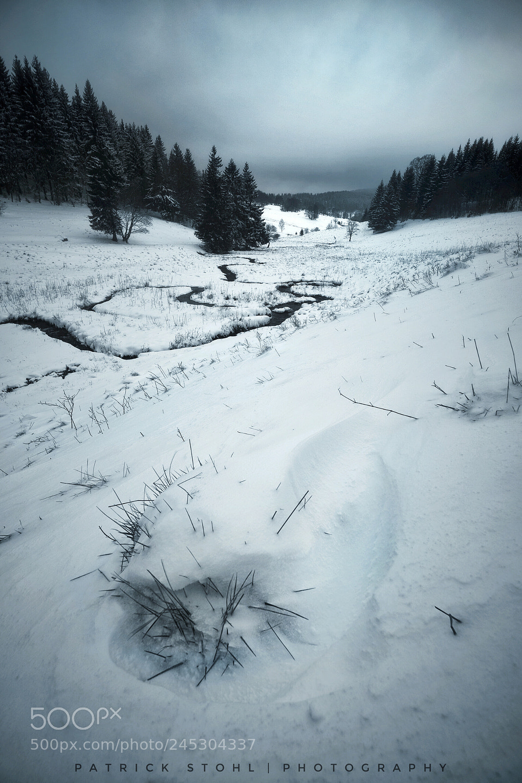 Pentax K-1 sample photo. Snow photography