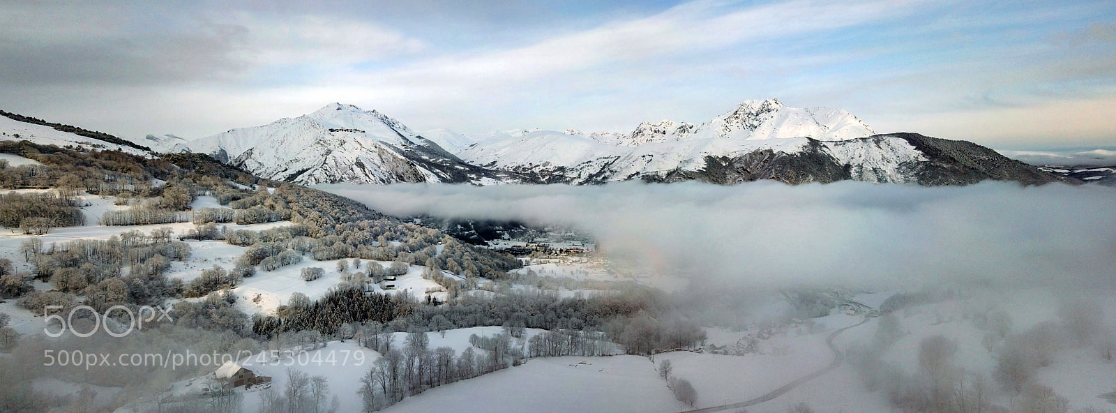 DJI FC220 sample photo. Azet saint lary photography