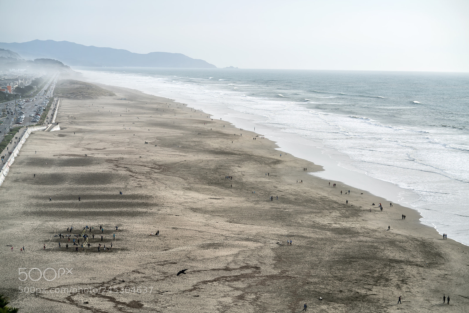 Sony a7R II sample photo. Beach of san francisco photography