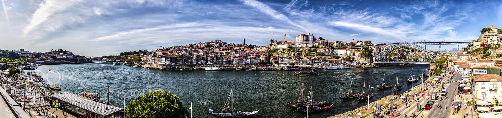 Sony SLT-A68 sample photo. Oporto 5 images pano - 2017 photography