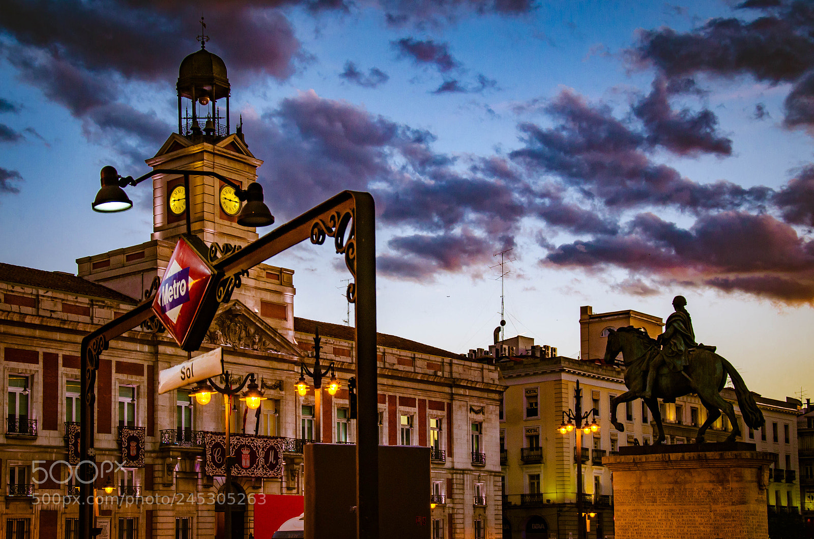 Nikon D5100 sample photo. Puerta del sol photography