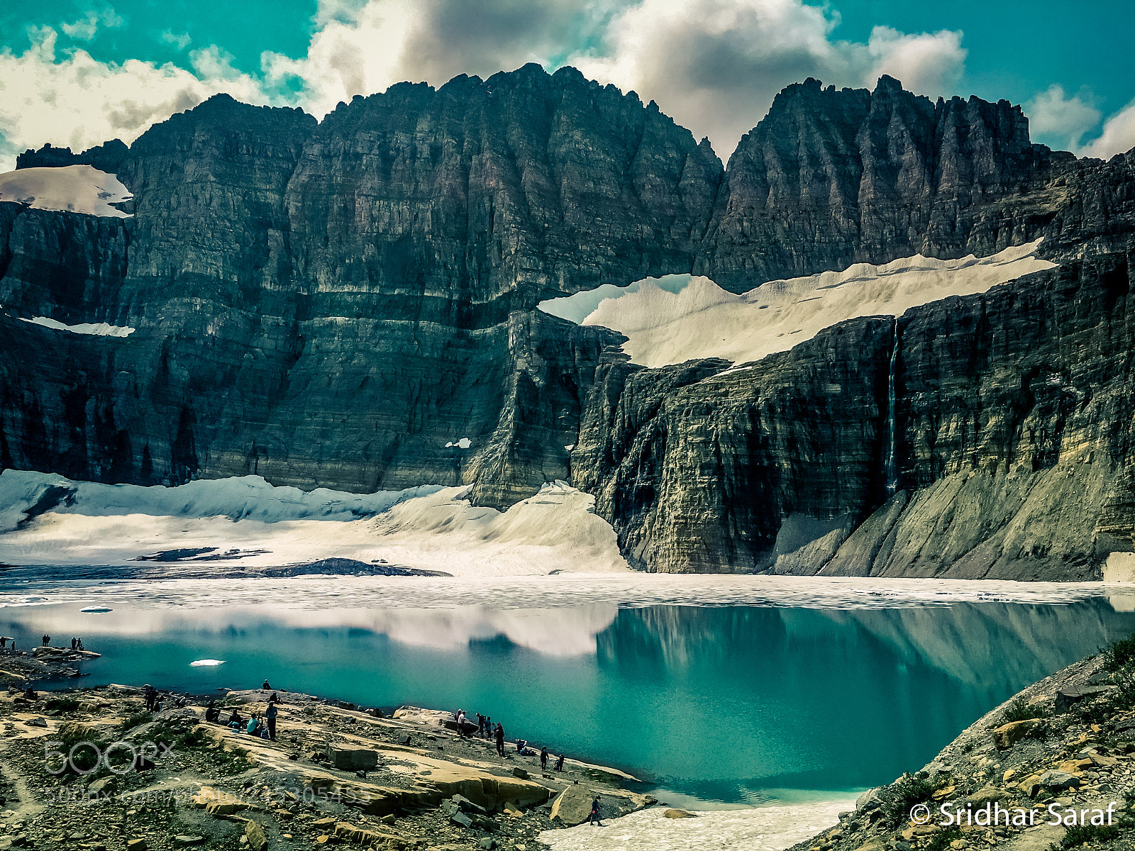 Apple iPhone 6s sample photo. Grinnell glacier, glacier national photography