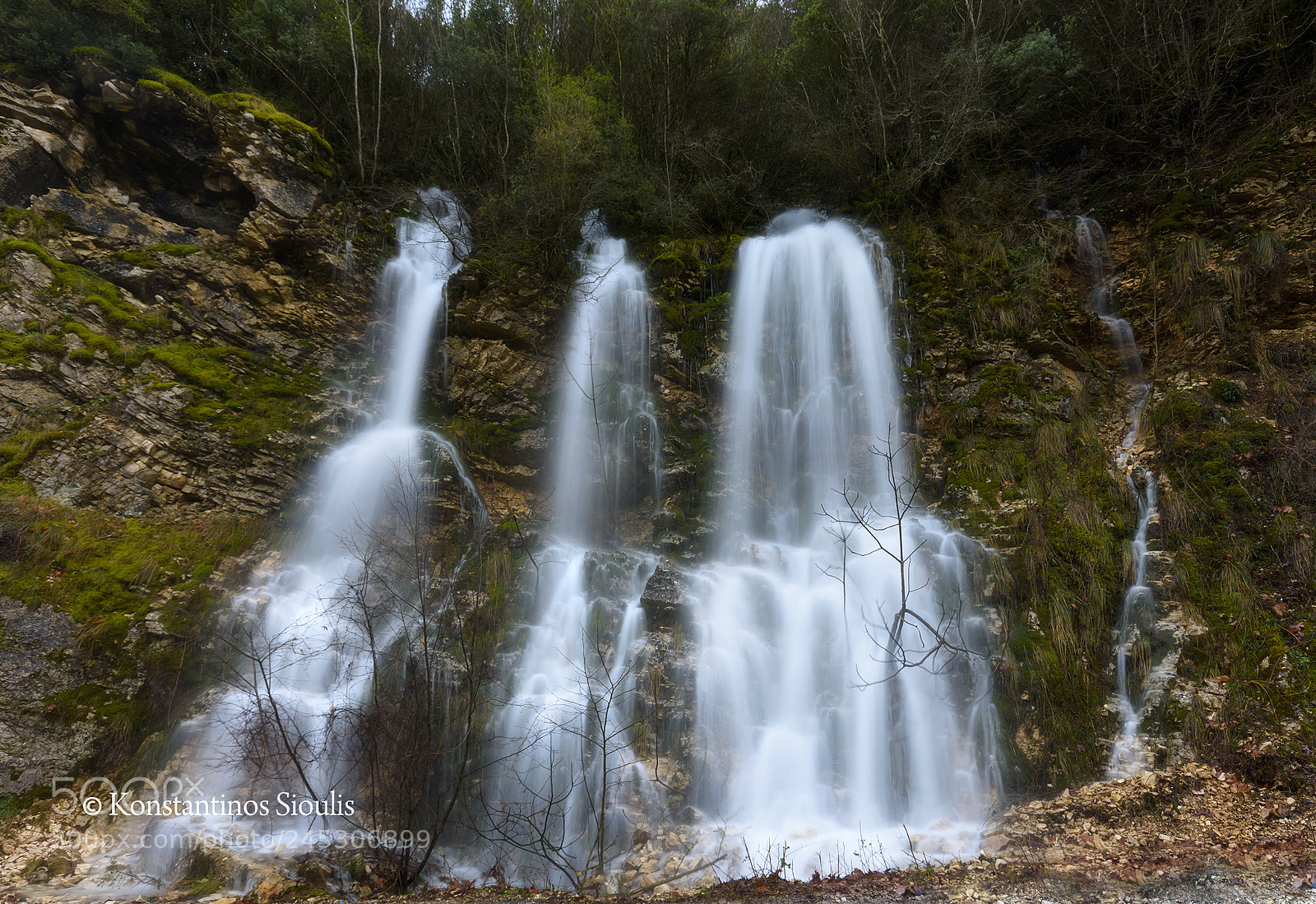 Nikon D7200 sample photo. Waterfall photography