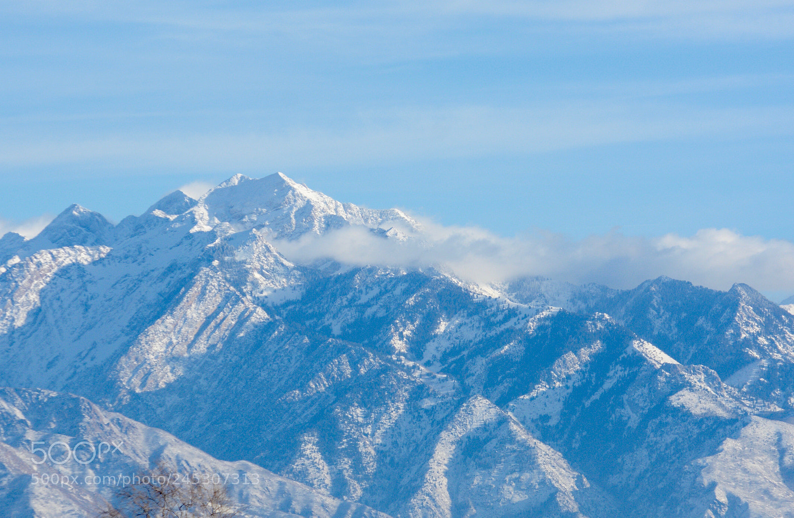 Nikon D7100 sample photo. Windswept wasatch blues photography