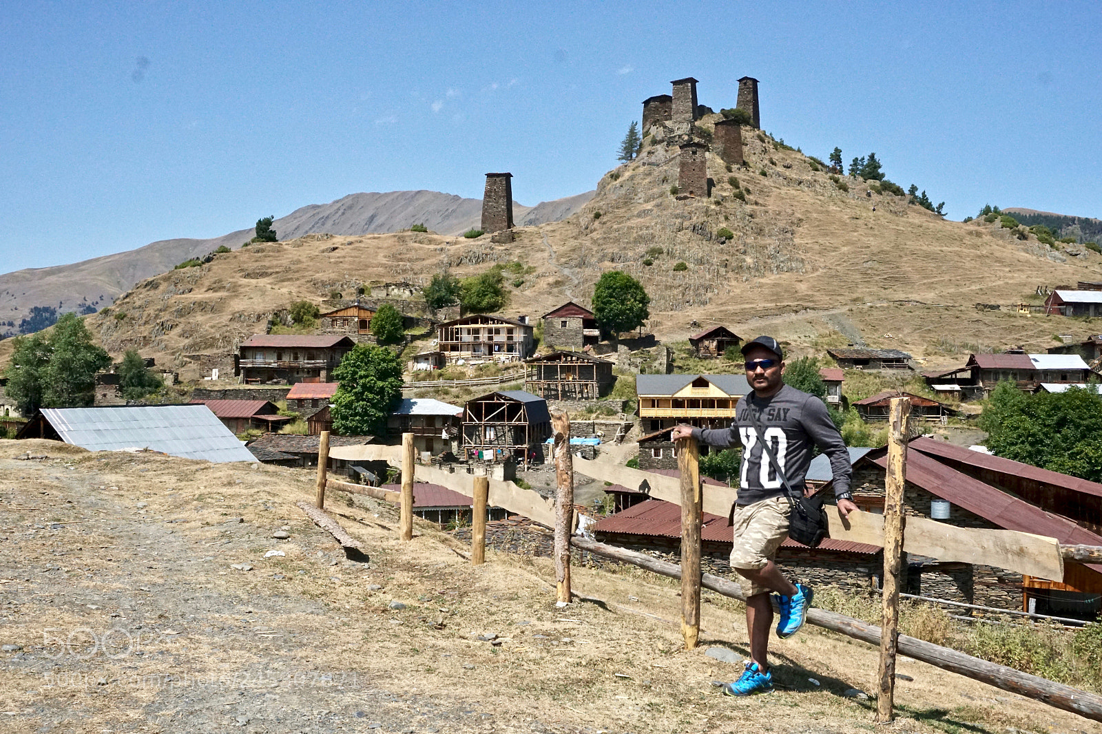 Sony a6300 sample photo. Omalo , tusheti national photography