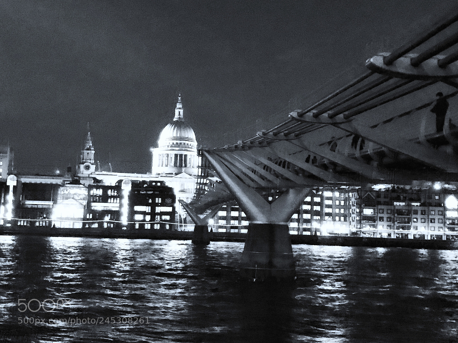 Apple iPhone 7 Plus sample photo. London by night.. photography