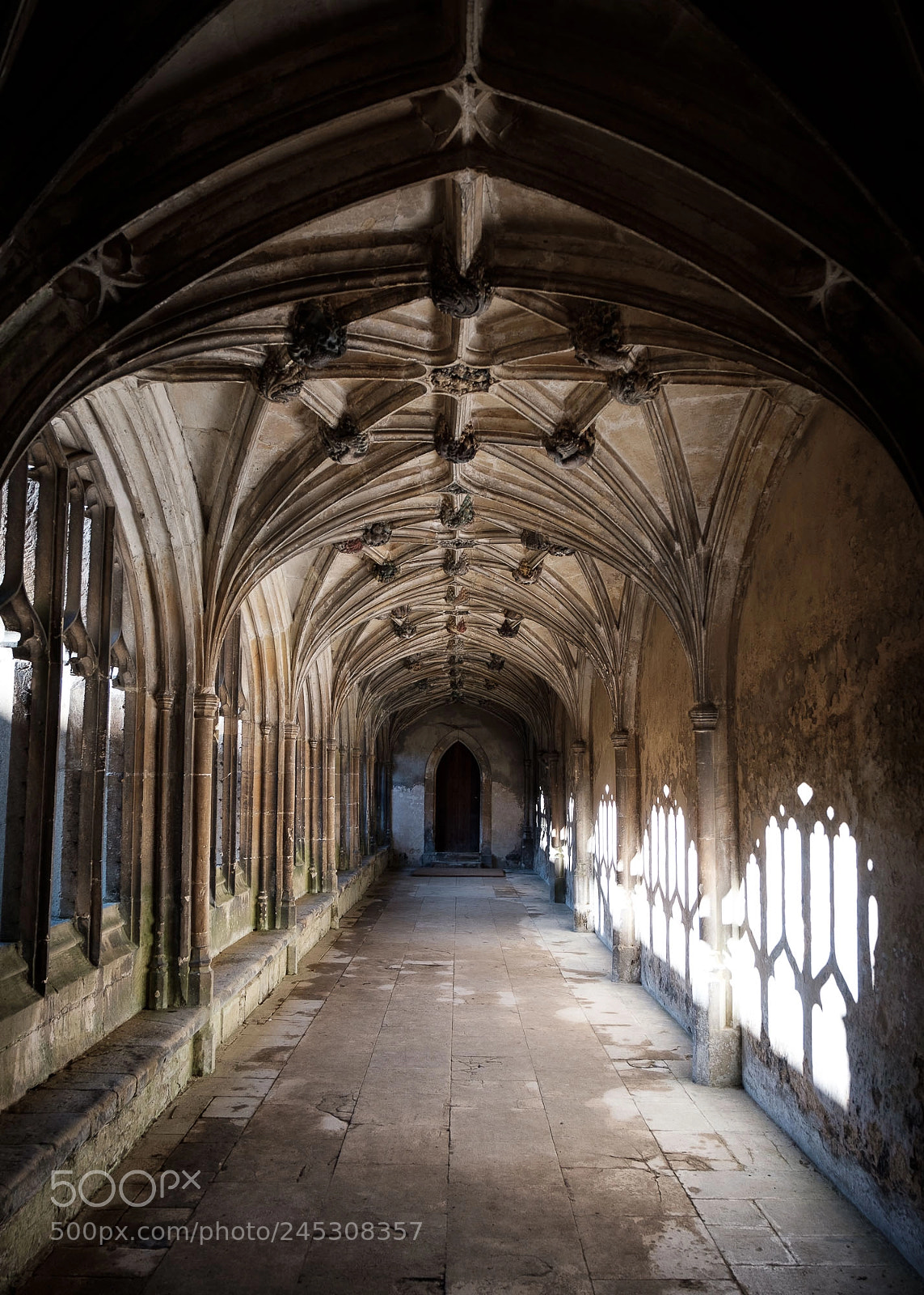 Fujifilm X-Pro2 sample photo. The cloisters at lacock photography