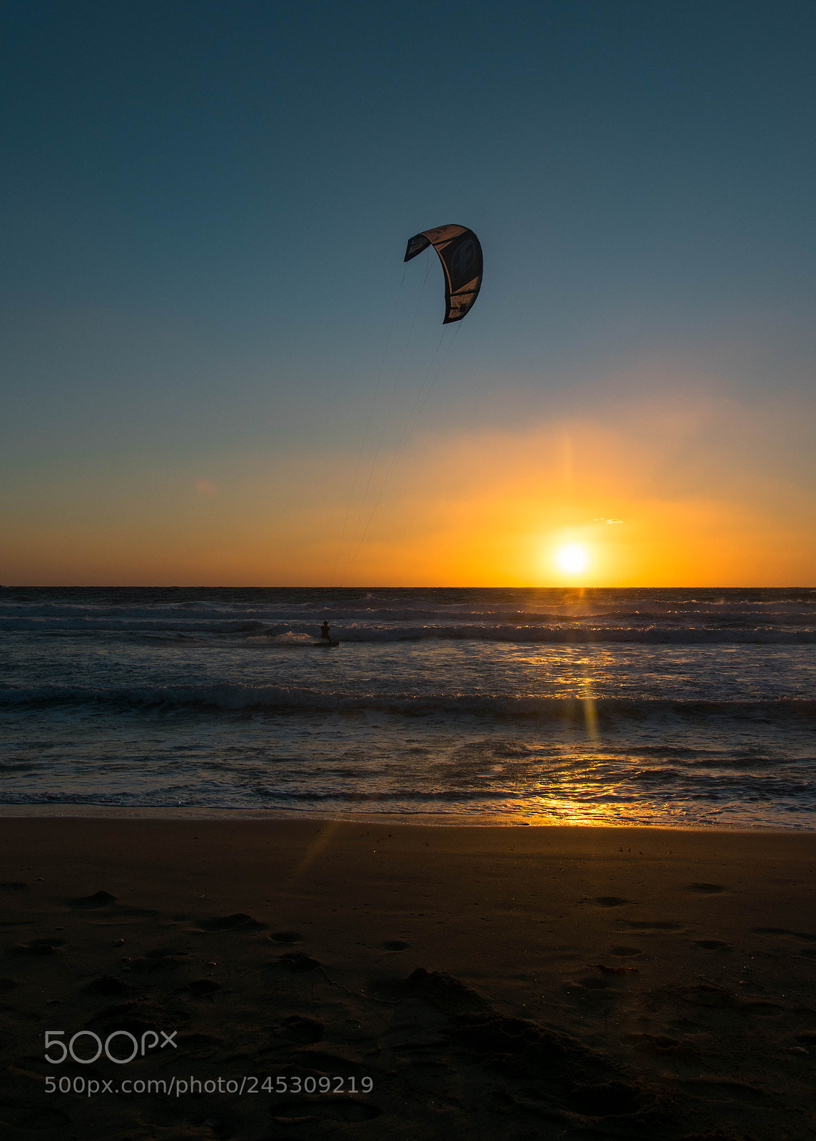 Nikon D3400 sample photo. Wind surfer photography