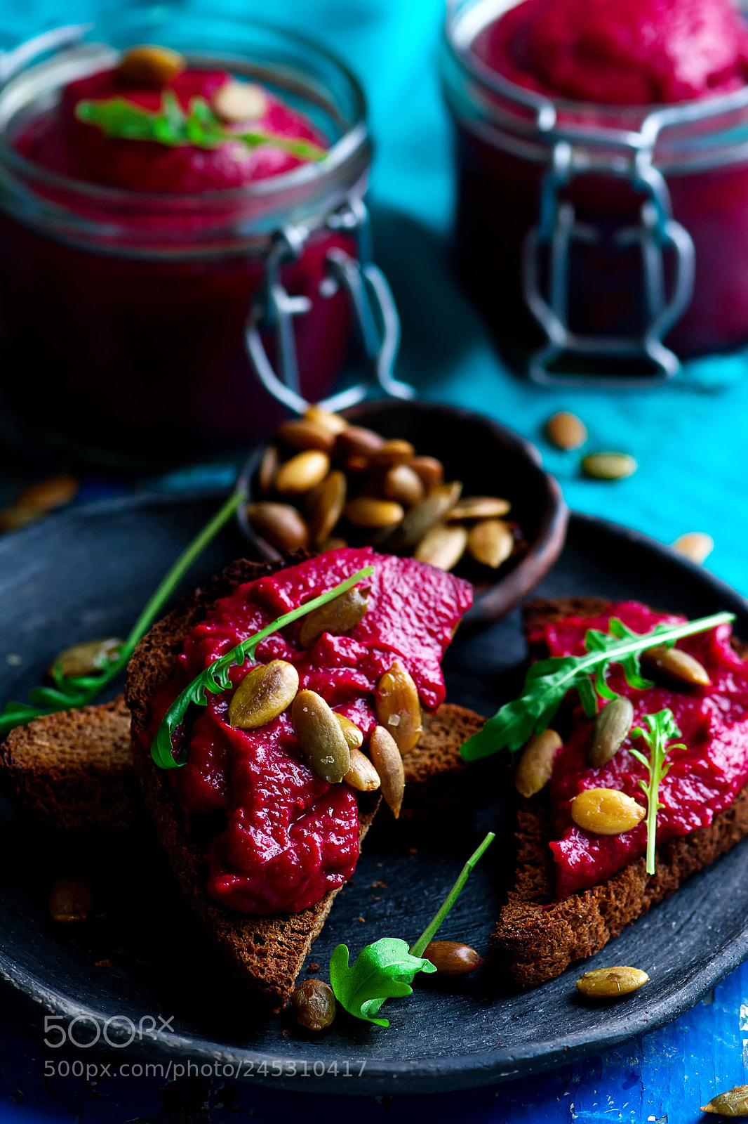 Nikon D3100 sample photo. Awesome beetroot butter photography