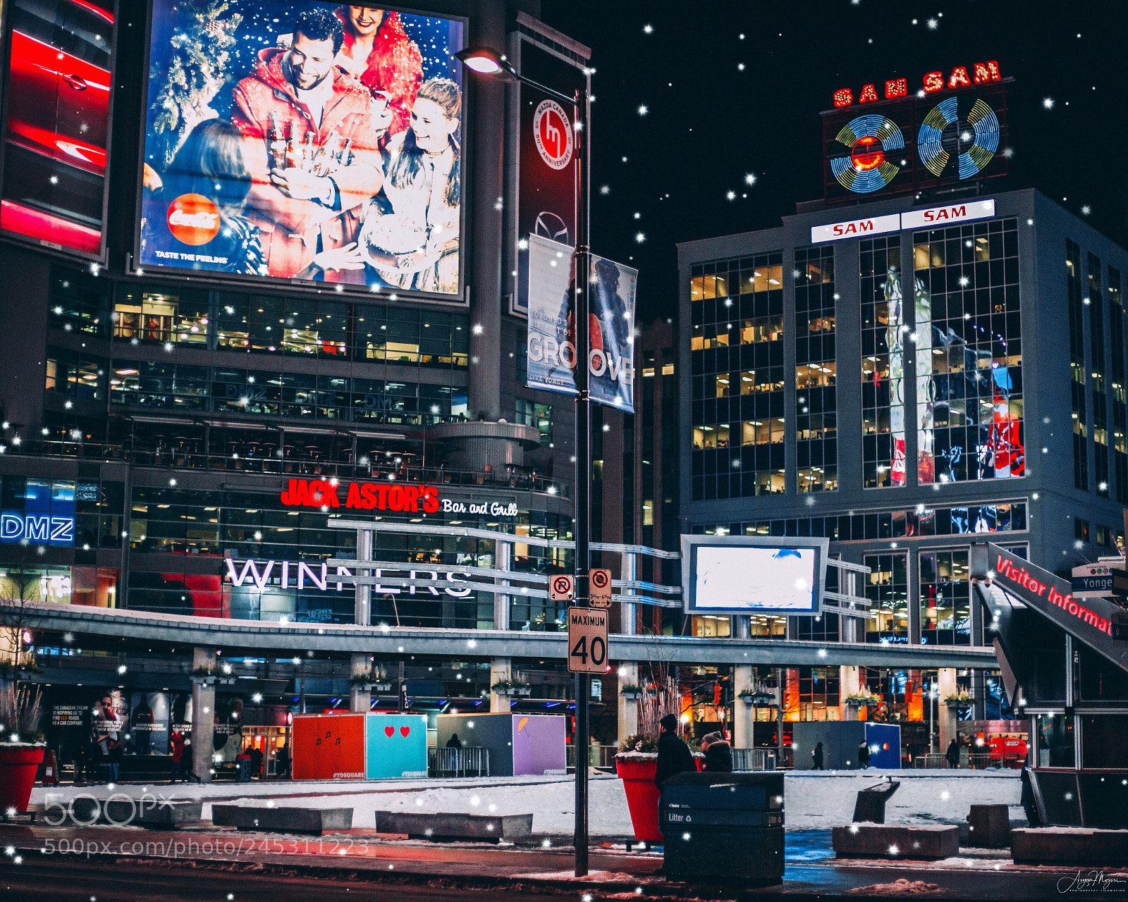 Canon EOS 6D Mark II sample photo. Snowy photography