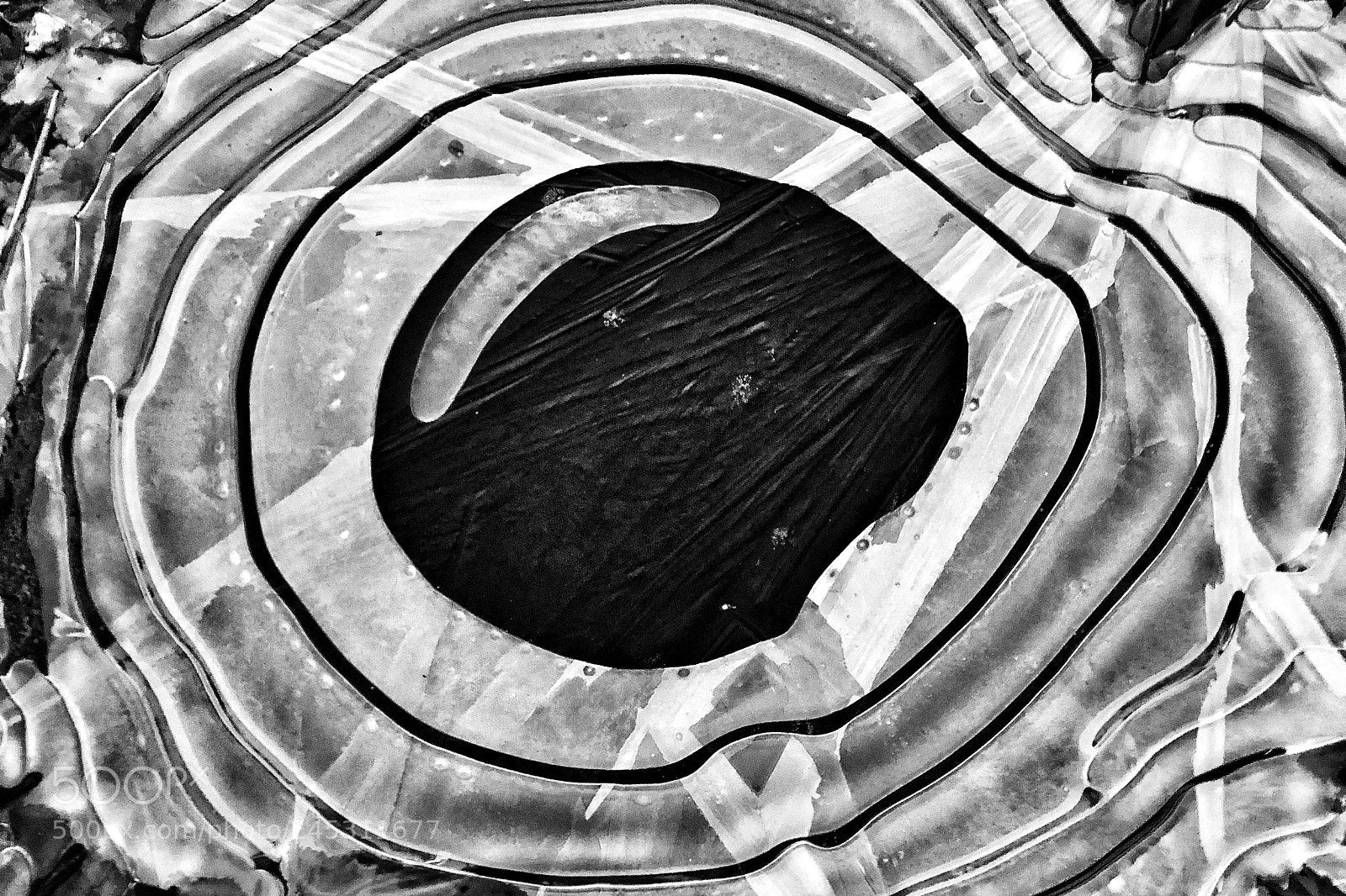 Apple iPhone X sample photo. Ice photography