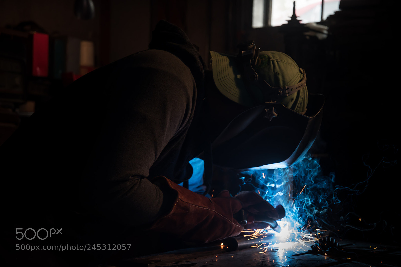 Nikon D500 sample photo. Welding photography