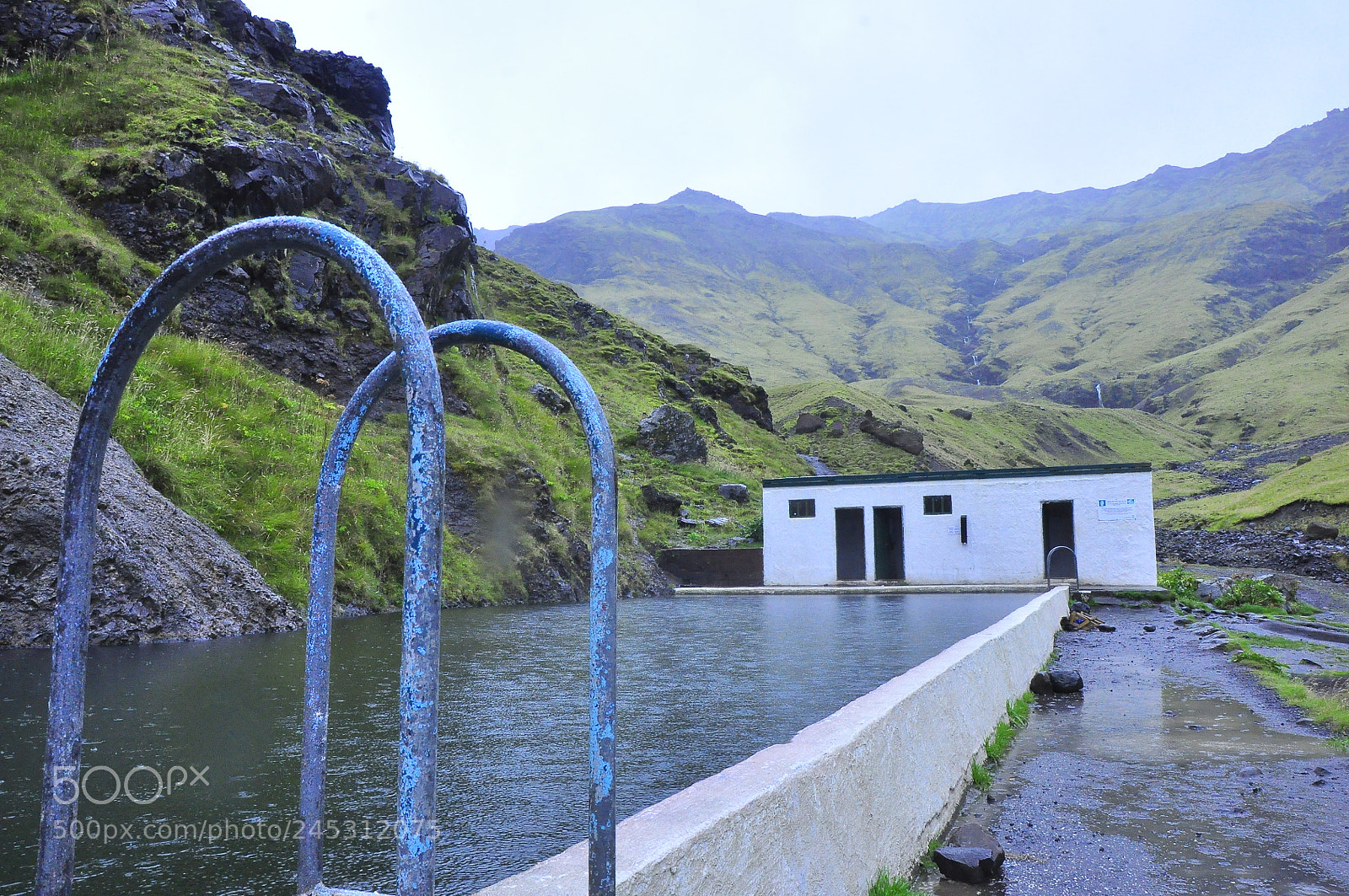 Nikon D90 sample photo. Seljavallalaug pool () photography