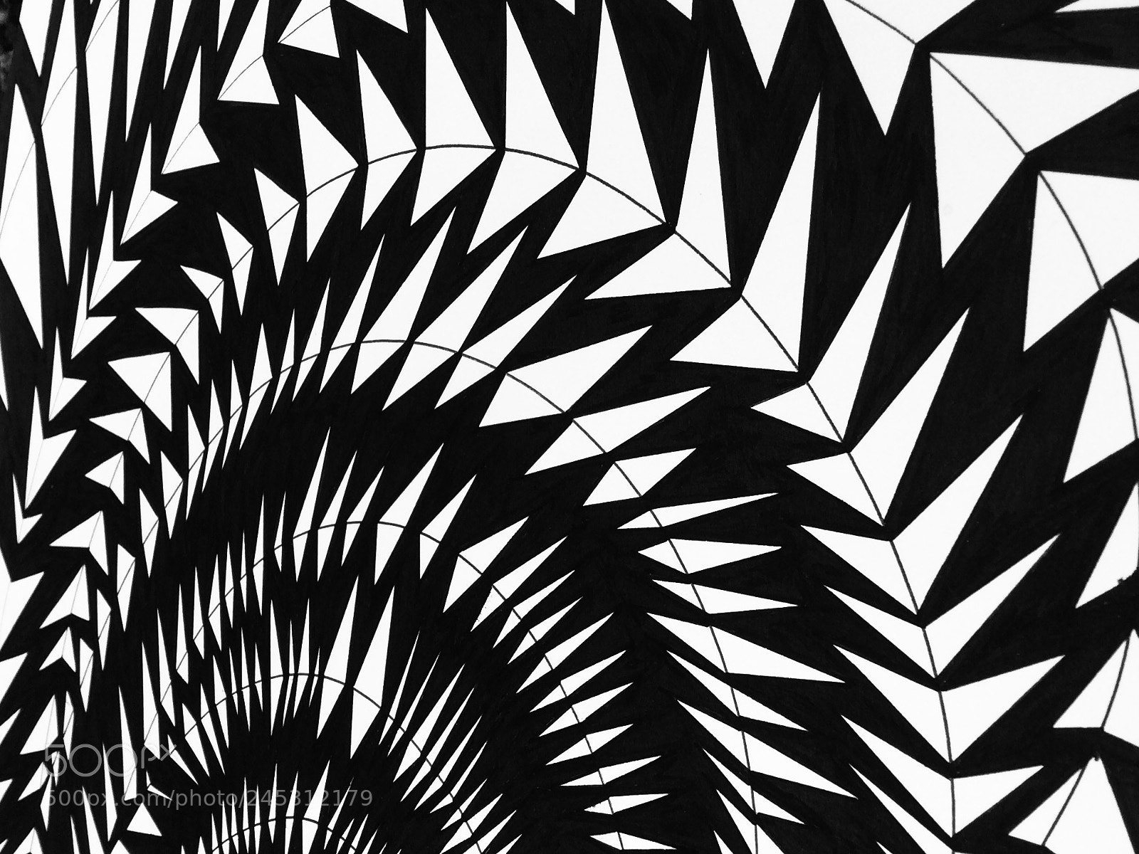 Apple iPad mini 2 sample photo. Black and white drawing photography