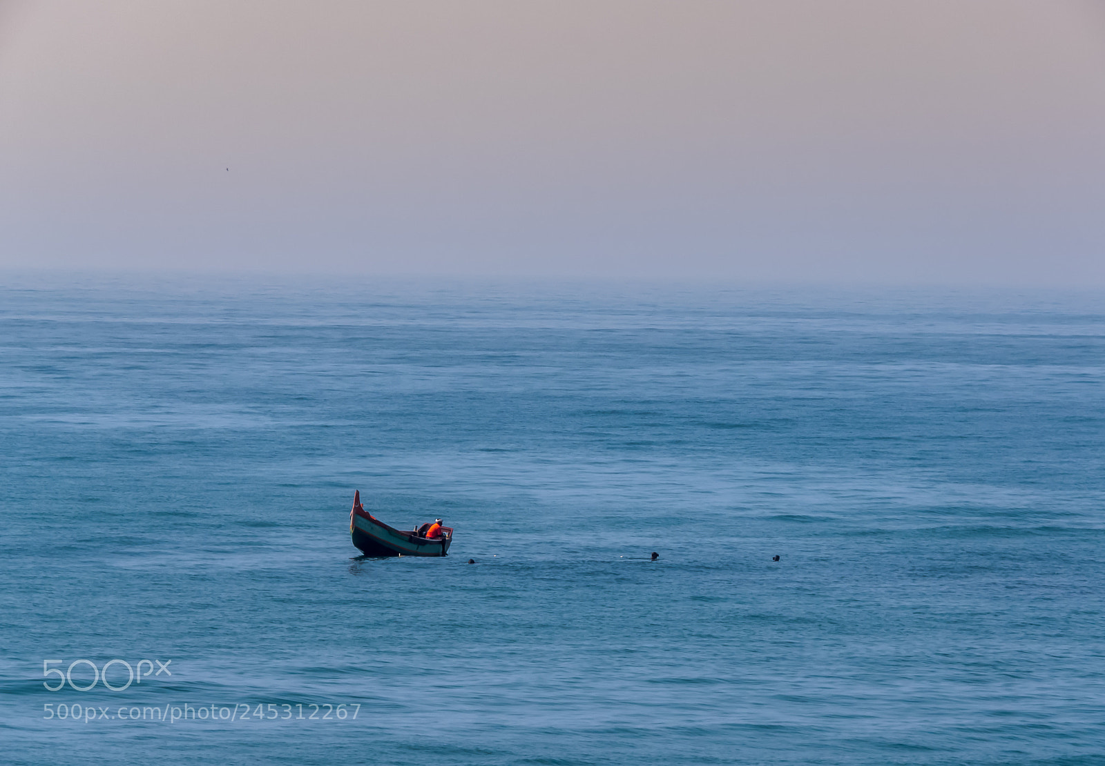 Nikon Coolpix B700 sample photo. Lonely boat photography