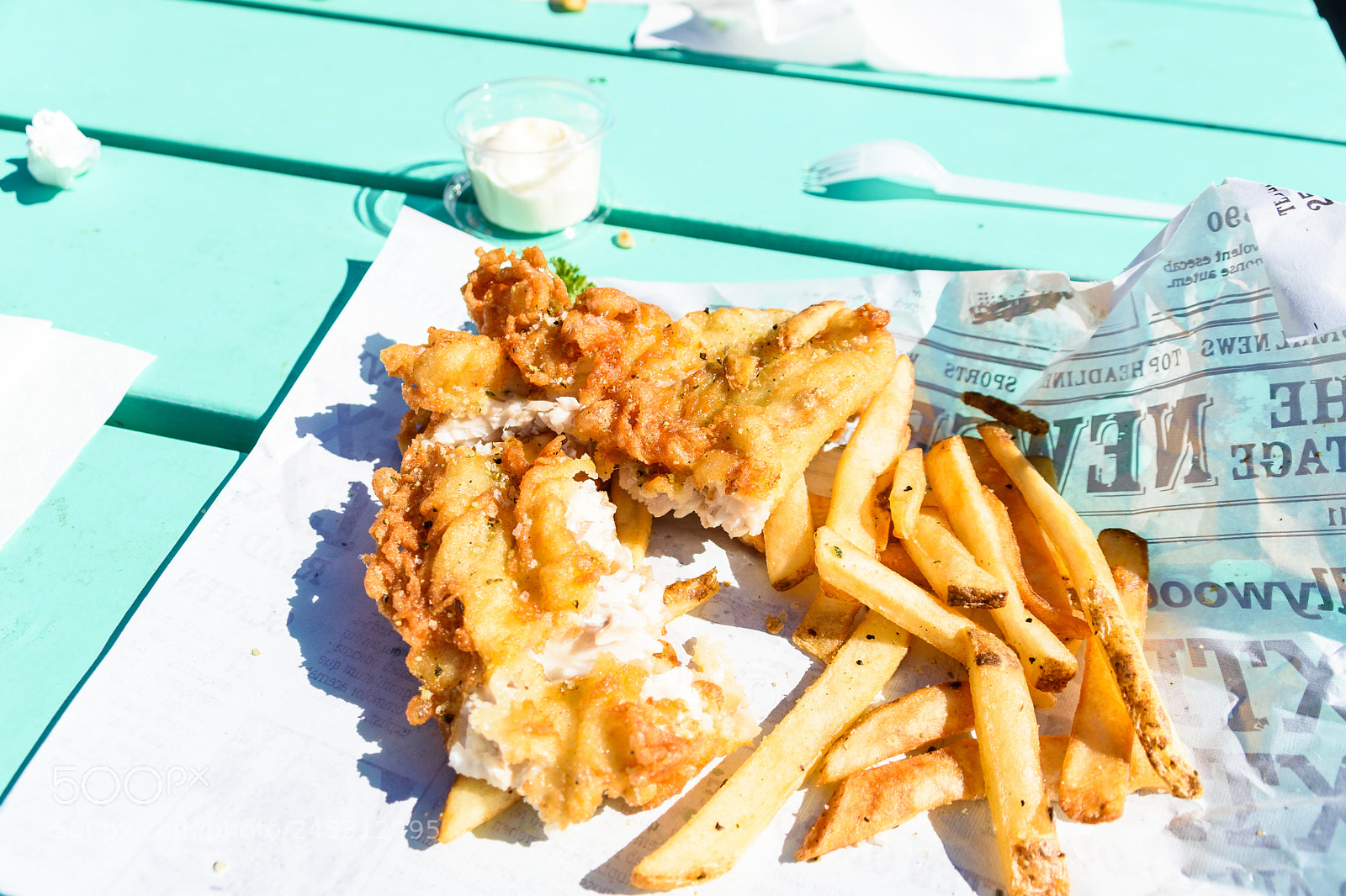 Nikon D7200 sample photo. Fish & chips photography