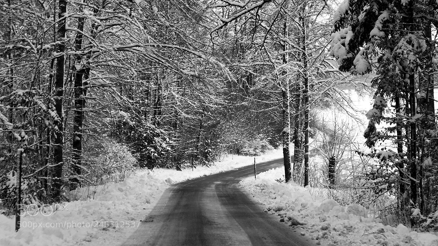 Fujifilm FinePix HS30EXR sample photo. ...beautiful winter drives ... 08 photography