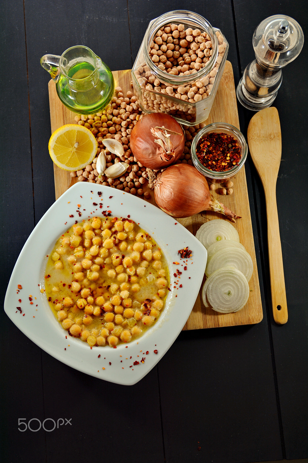 Sigma 17-50mm F2.8 EX DC OS HSM sample photo. Chickpeas for lunch photography