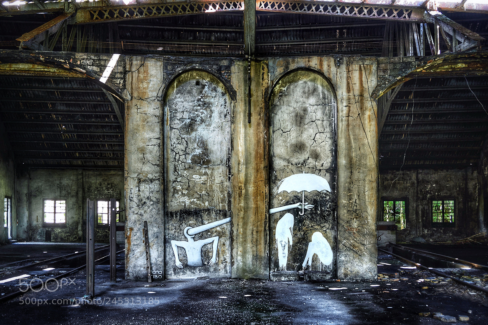 Nikon D610 sample photo. Graffitti in the old photography