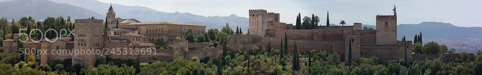 Nikon D3100 sample photo. La alhambra photography