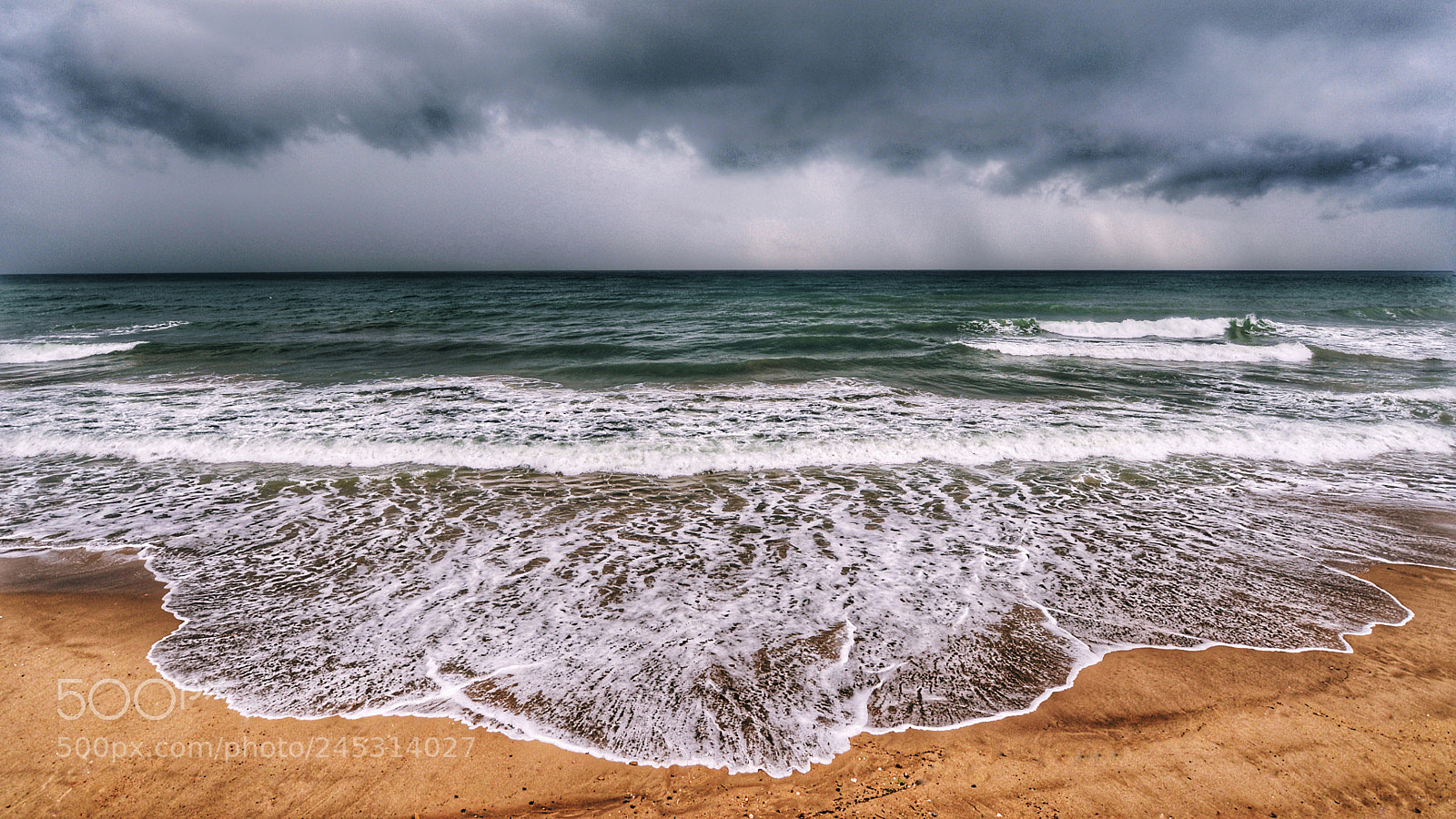 Nikon D610 sample photo. Sea and clouds photography