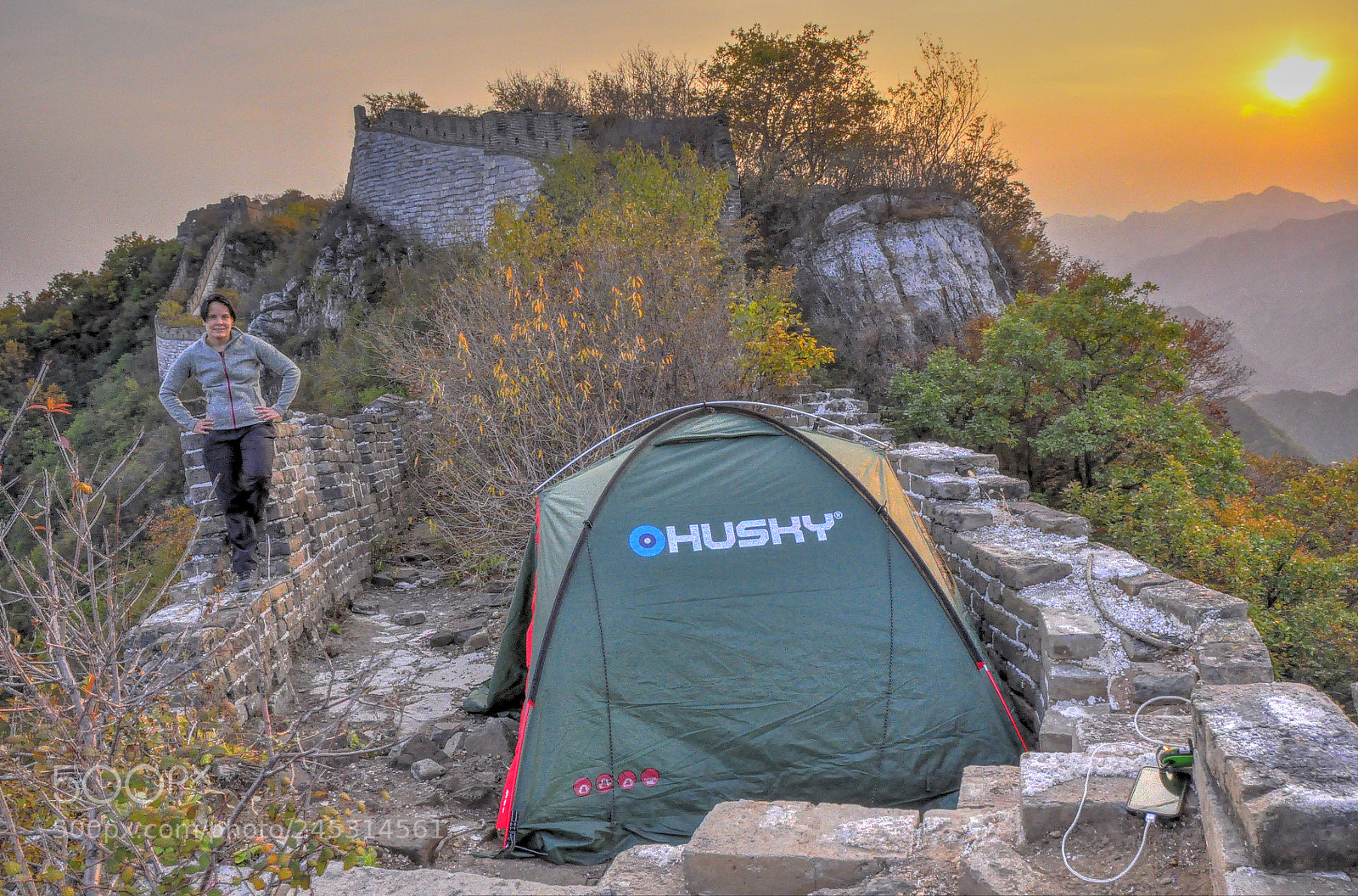 Nikon D90 sample photo. Great wall photography