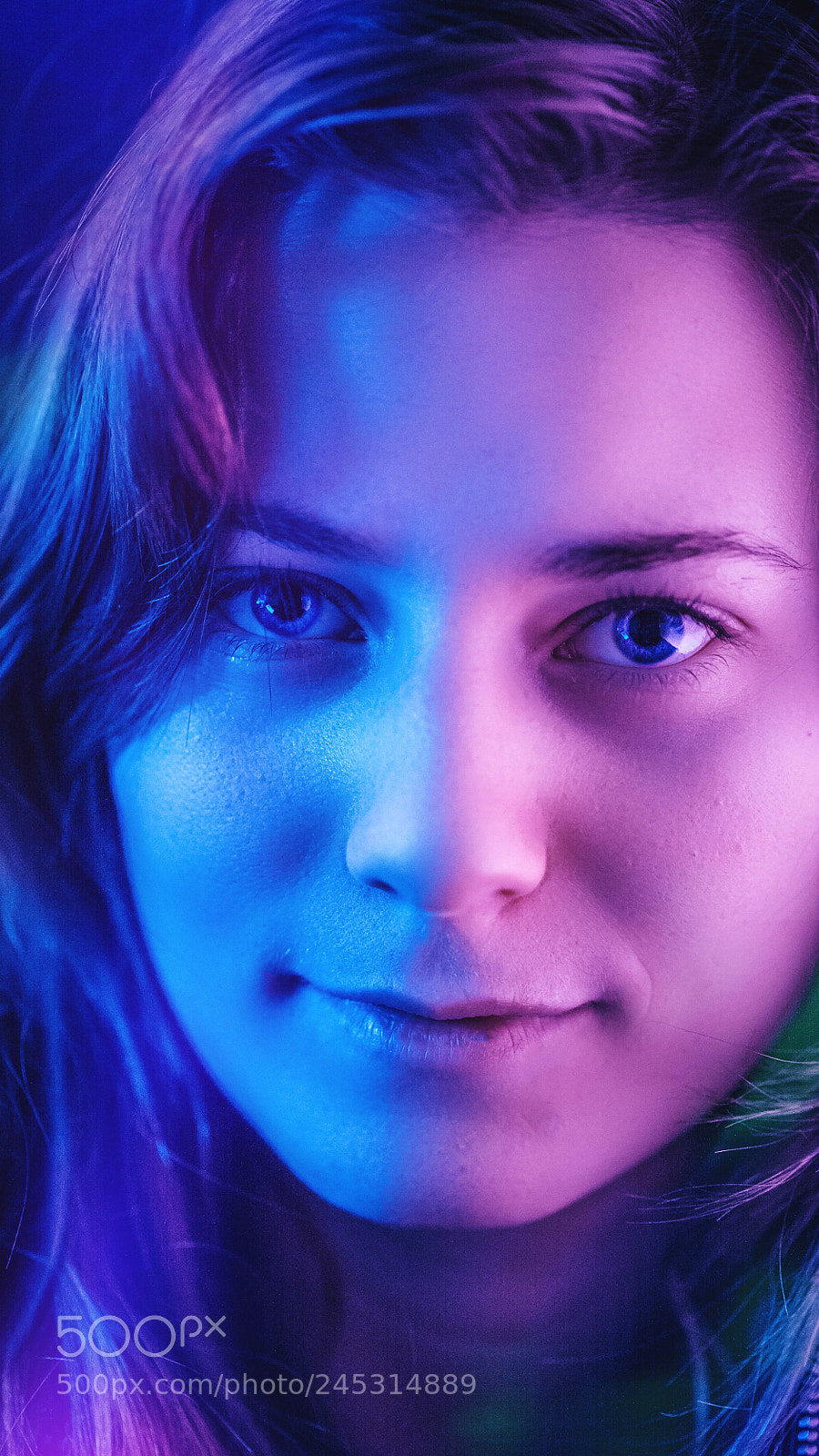 Sony a7S II sample photo. Colorful portrait photography