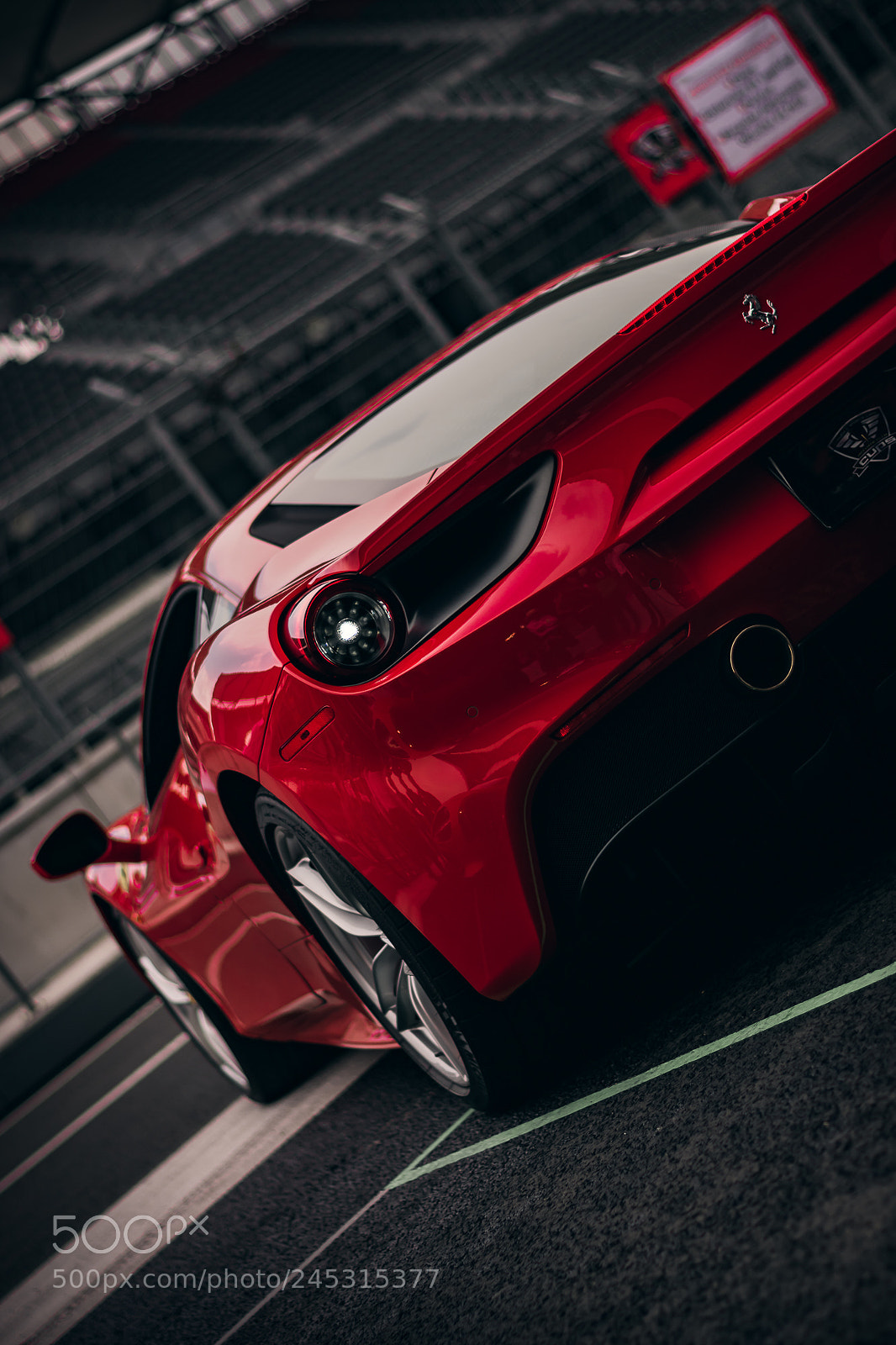 Nikon D3400 sample photo. Ferrari 488 gtb photography
